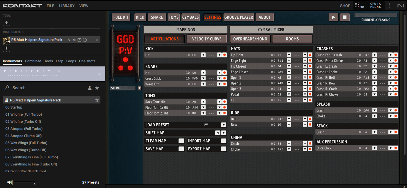 GGD P5 Matt Halpern Signature Mapping